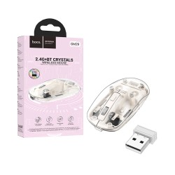 Hoco Wireless Mouse GM29 Crystals 2.4Ghz Space White Hoco Wireless Mouse GM29 Crystals 2.4Ghz Space White